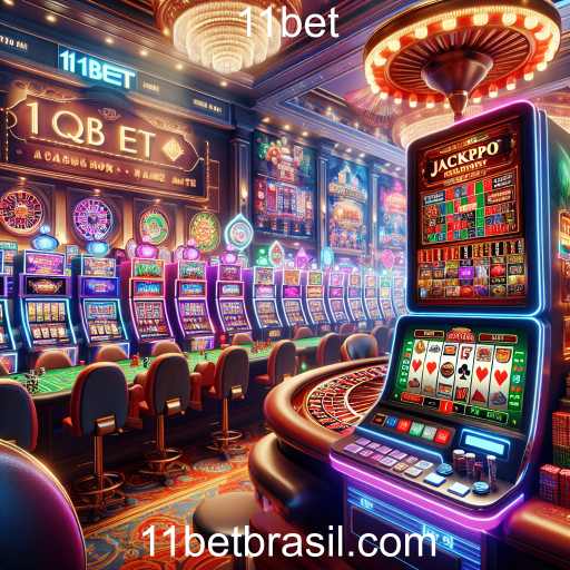Caça-Níqueis Descubra o Mundo dos Caça-Níqueis no 11bet